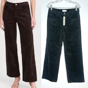 NEW Alex Mill Darci Corduroy Chino Trousers Pants Hunter Green Sz 4